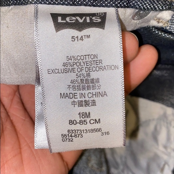 Toddler Size 18M 514 Levi’s - Picture 3 of 5
